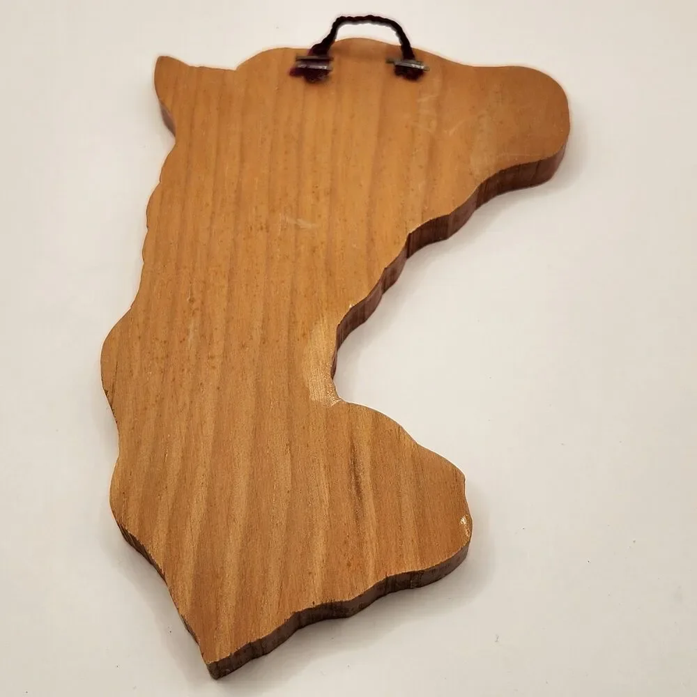 Wooden Map of the Greek island of Chios Souvenir 8